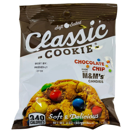 Classic Soft Baked Cookie M&M Chocolate Chip