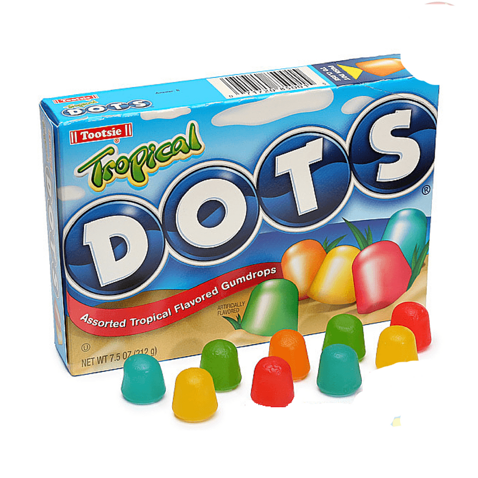 Dots Tropical Gumdrops Candy Theatre Packs