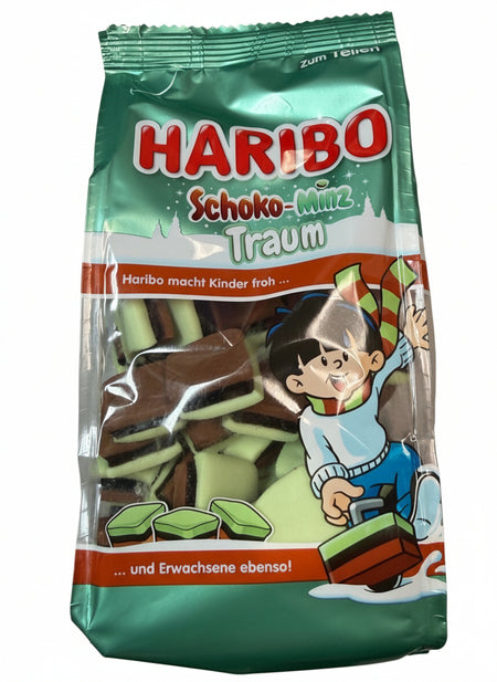 Haribo Chocolate Mint Dream - 300g bag