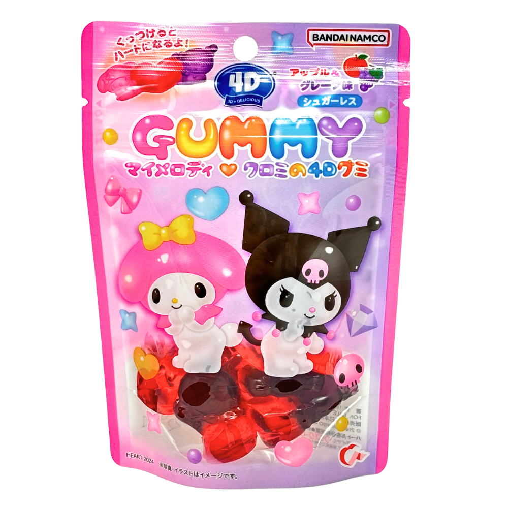 Hello Kitty My Melody/Kuromi 4D Gummy - 60g