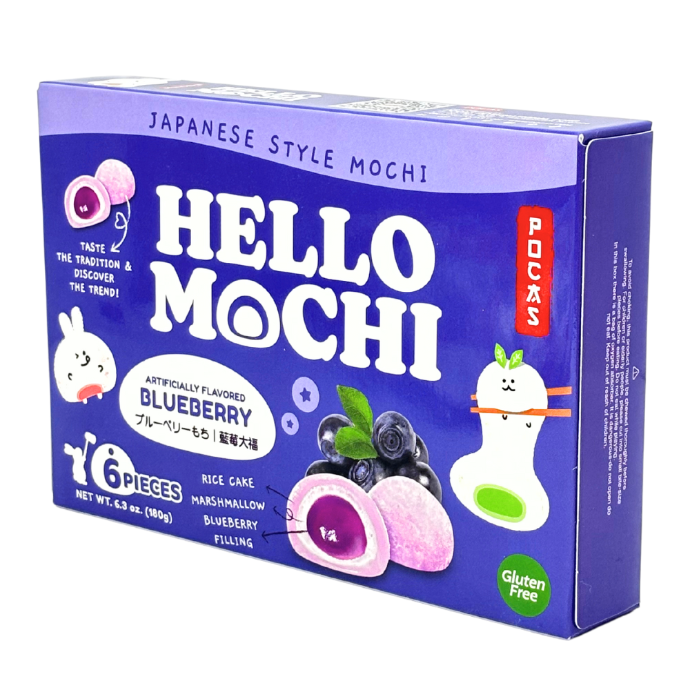 Hello Mochi Blueberry - 6.3oz