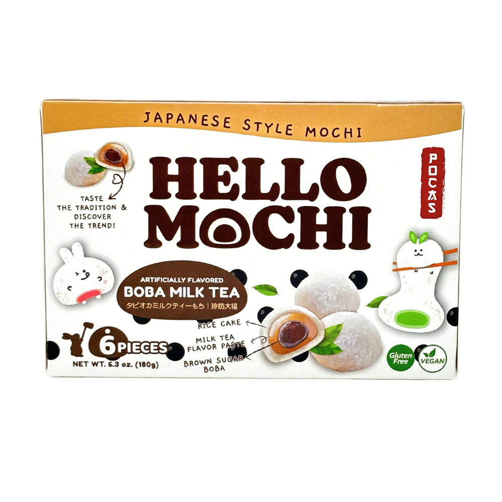 Hello Mochi Boba Milk Tea - 6.3oz