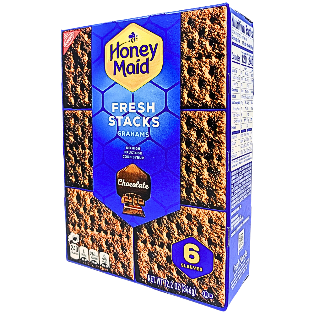 Honey Maid Fresh Stacks Chocolate Grahams - 346g