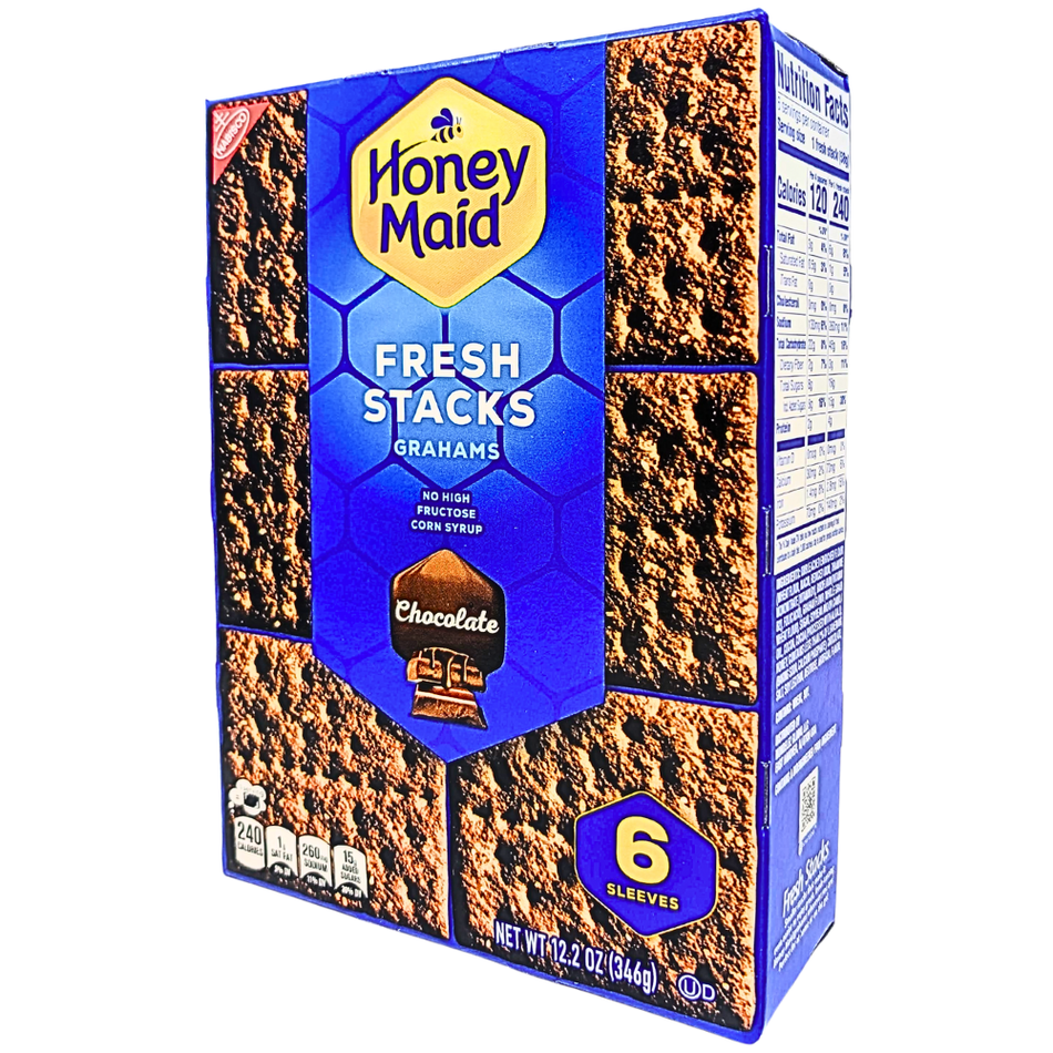 Honey Maid Fresh Stacks Chocolate Grahams - 346g