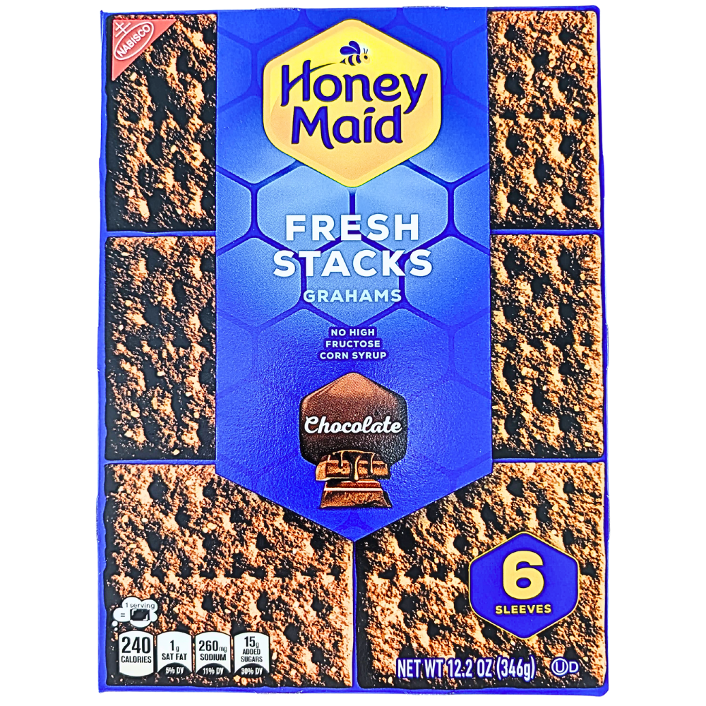 Honey Maid Fresh Stacks Chocolate Grahams - 346g