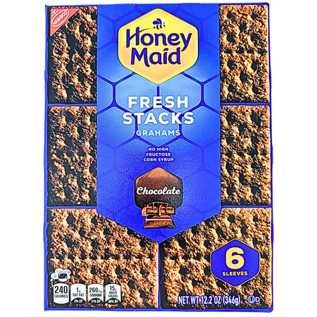 Honey Maid Fresh Stacks Chocolate Grahams - 346g