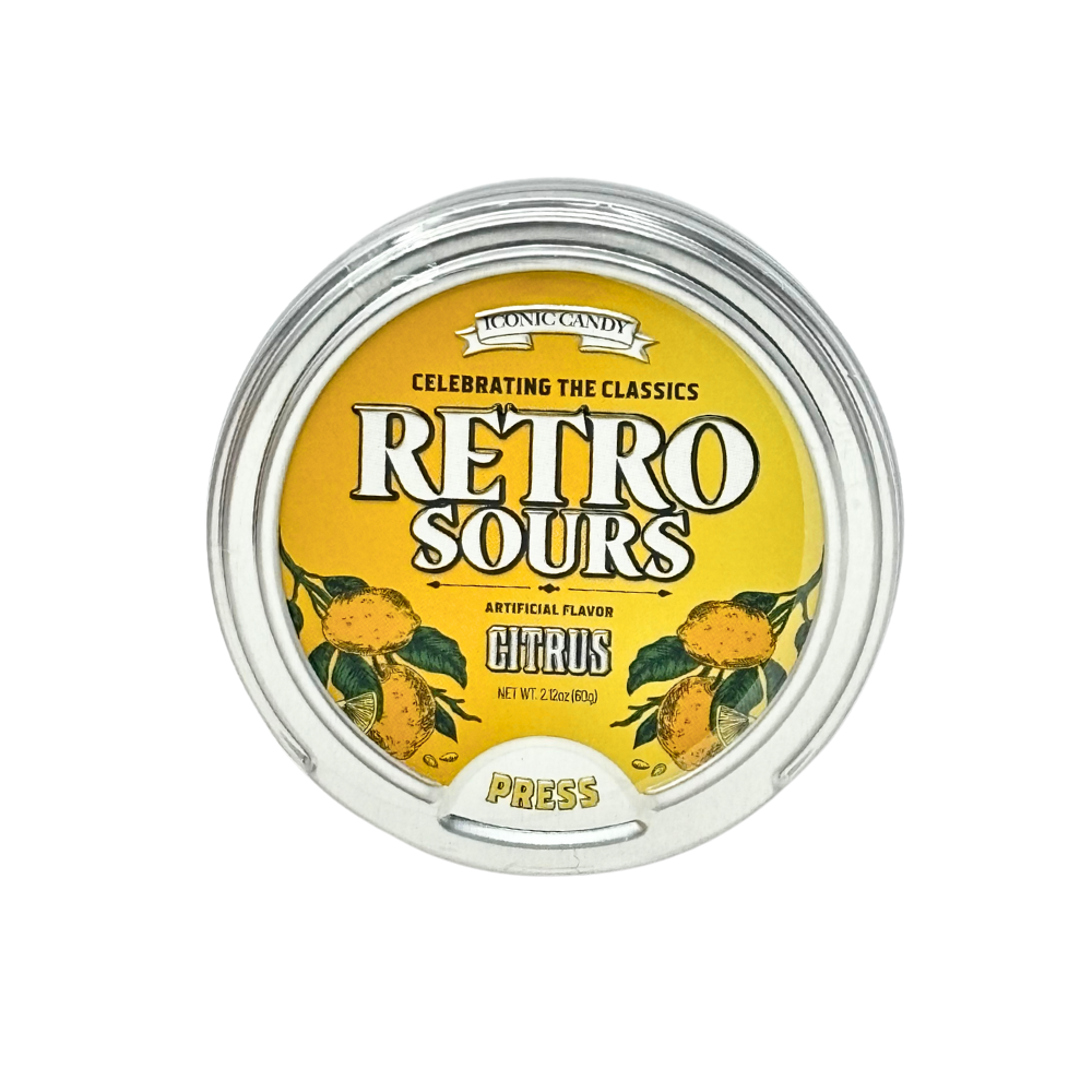 Iconic Retro Sours Citrus - 2.12oz