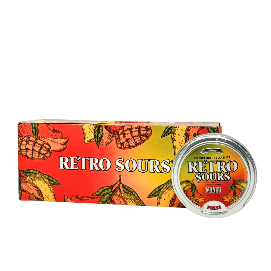 Iconic Retro Sours Mango - 2.12oz