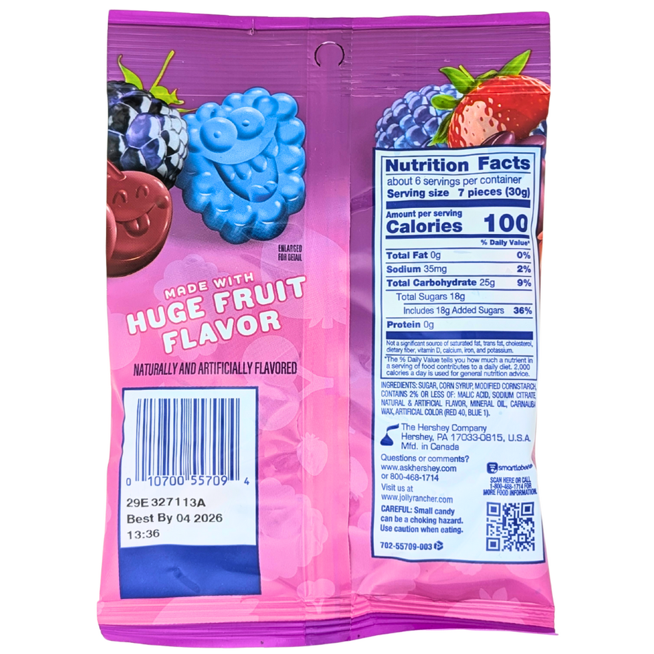 Jolly Rancher Gummies Very Berry - 6.5oz.