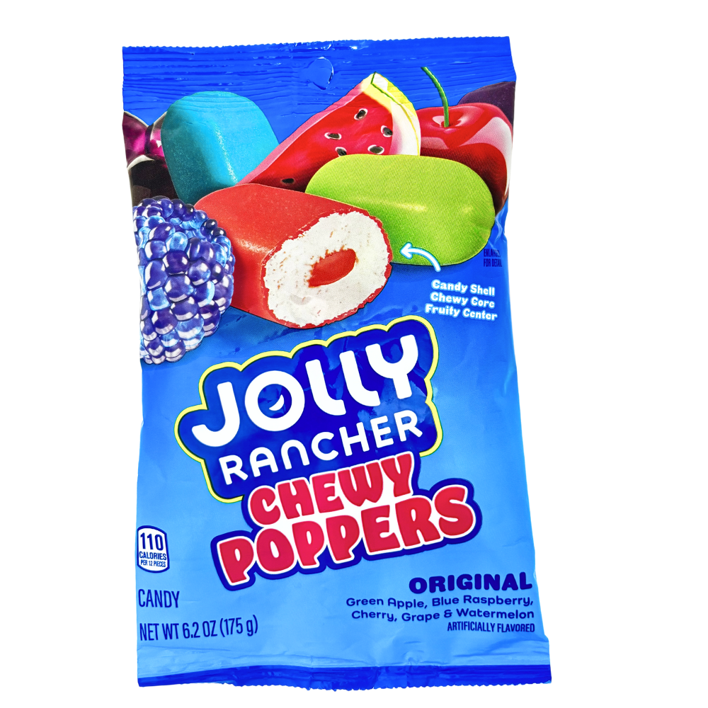 Jolly Rancher Chewy Poppers Original - 12oz