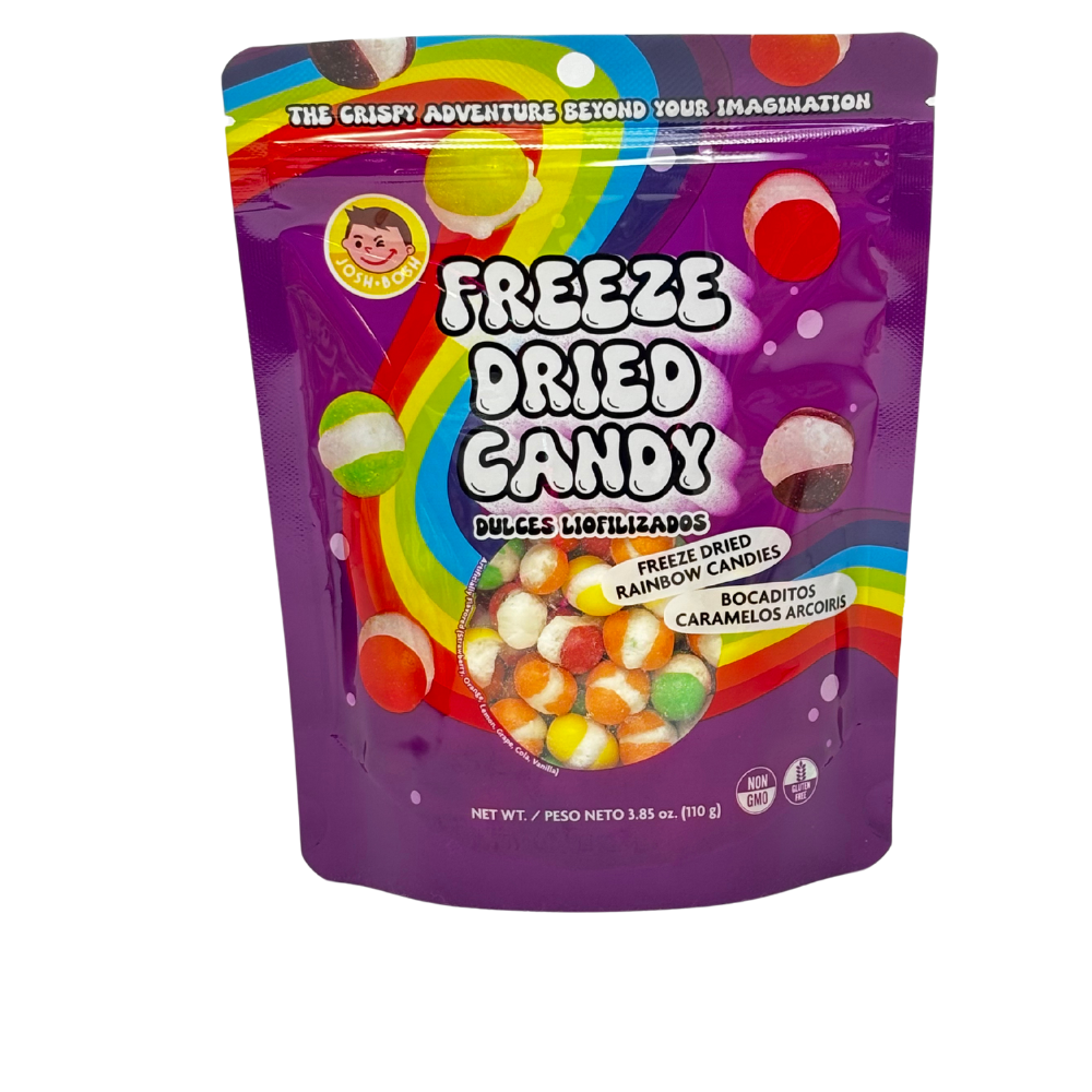 Josh Bosh Freeze Dried Rainbow Candy - 3.85oz