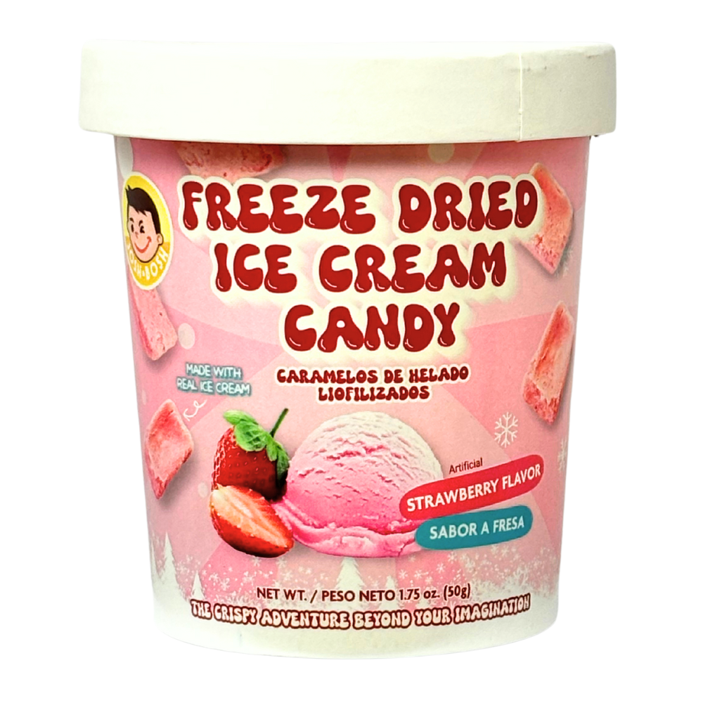 Josh Bosh Freeze Dried Strawberry Ice Cream - 1.75oz