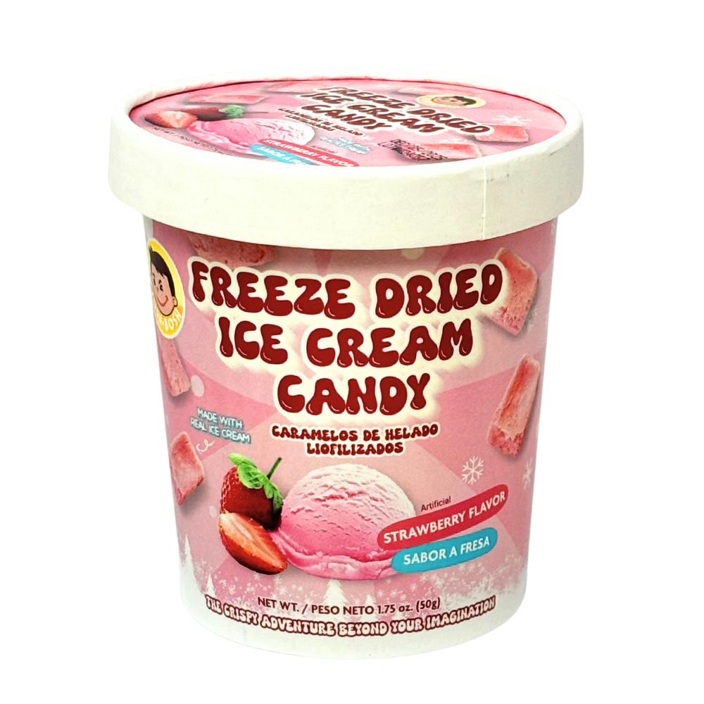 Josh Bosh Freeze Dried Strawberry Ice Cream - 1.75oz