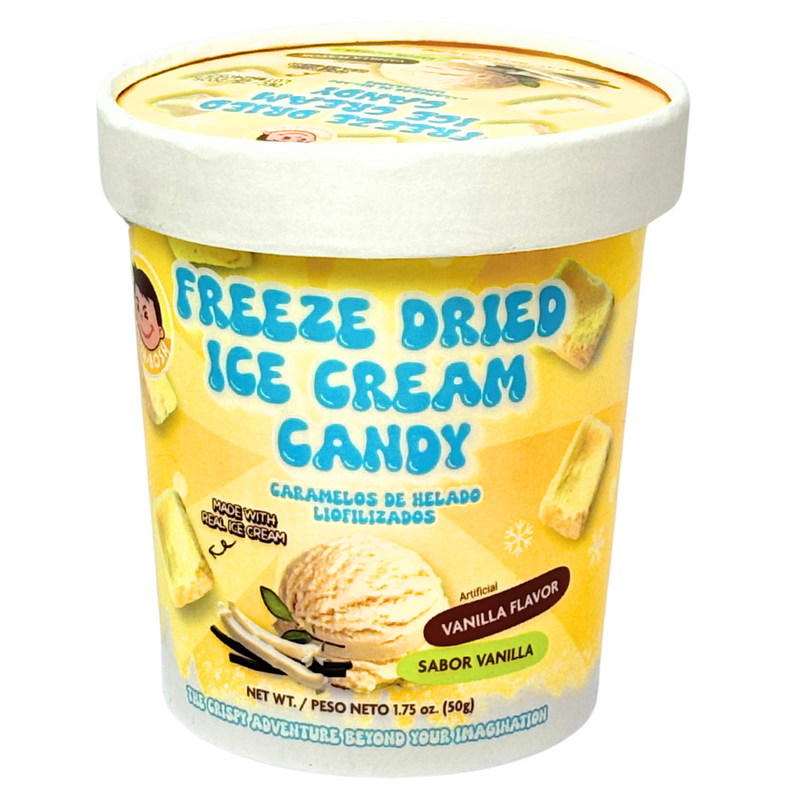 Josh Bosh Freeze Dried Vanilla Ice Cream - 1.75oz | Candy Funhouse