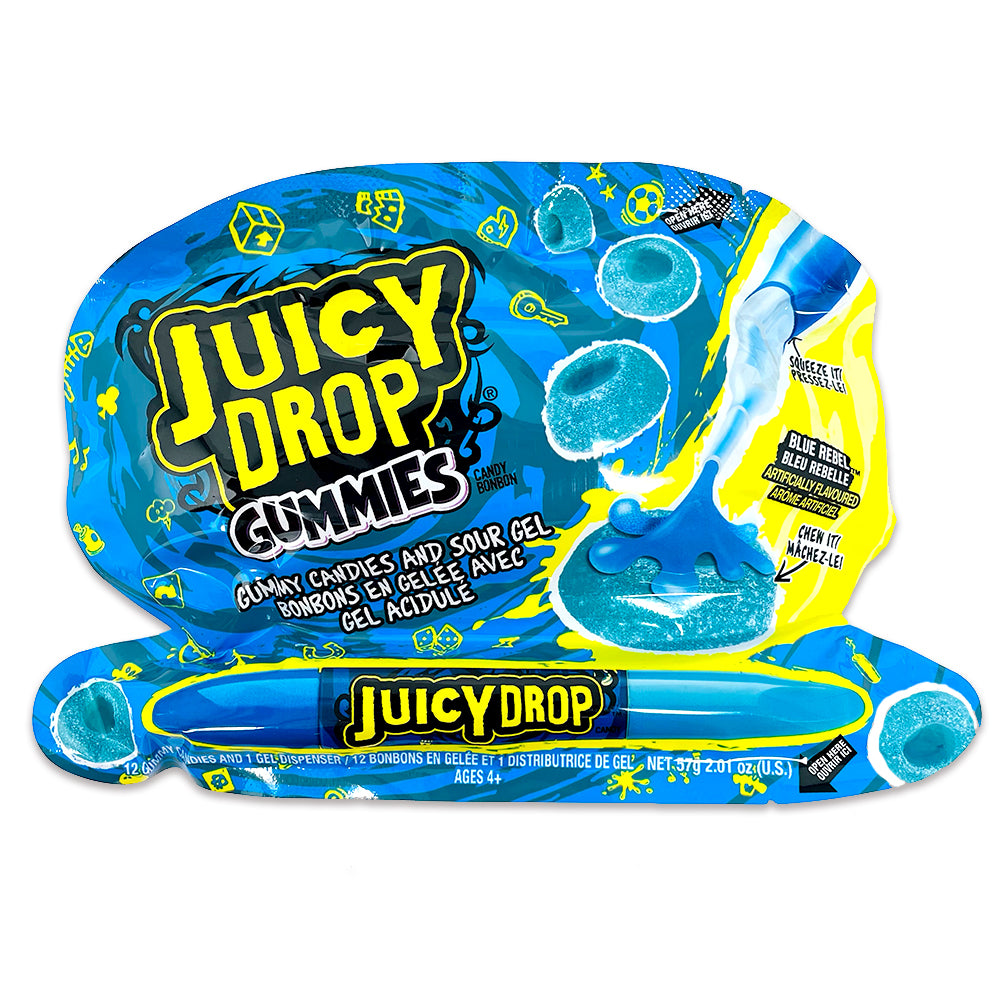 Juicy Drop Gummies - 2.35oz - Play with your gummy candy!