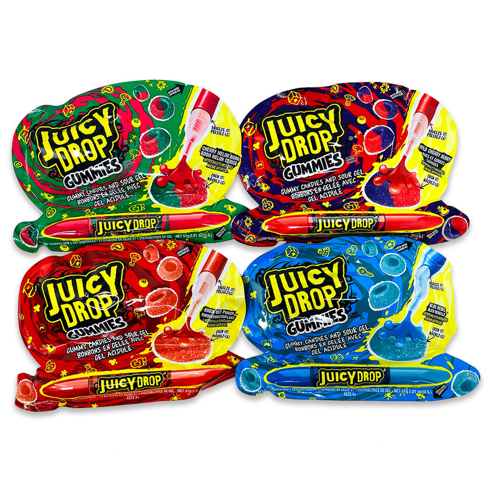 Juicy Drop Gummies - 2.35oz - Play with your gummy candy!