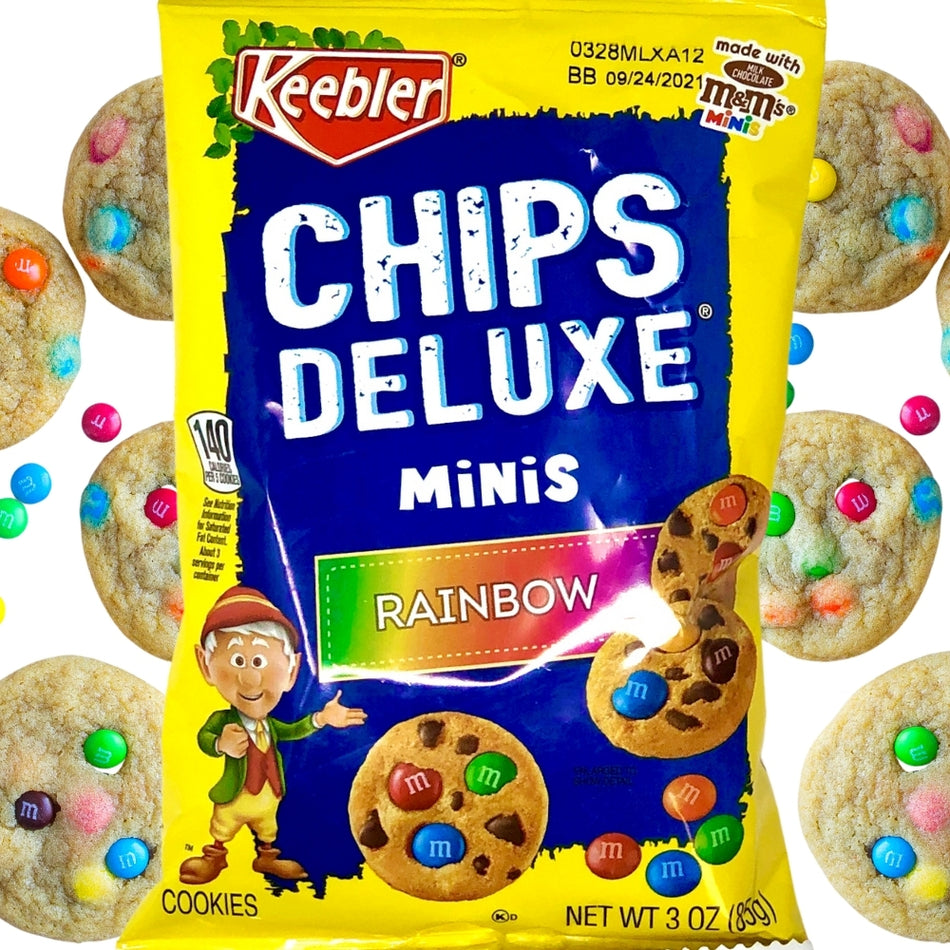Keebler Rainbow M&M's Bite Size Cookies - 3oz