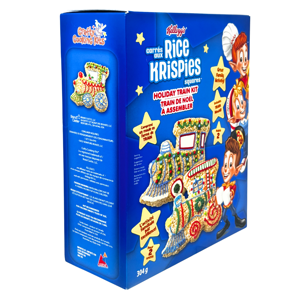 Kellogg's Rice Krispies Sqaures Holiday Train Kit - 304g