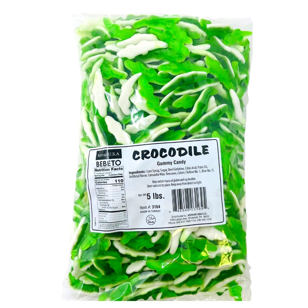 Kervan Crocodile Gummies - 5lbs-Bulk Candy-Gummies-Gummy Candy