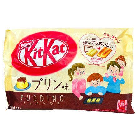 Kit Kat Pudding Wafer - 139g, kit kat, kit kat chocolate, kit kat chocolate bar, japanese chocolate, japanese candy