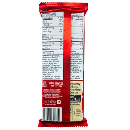 Kit Kat Tablet Cookie Dough - 111g Nutrition Facts Ingredients, kit kat, kit kat chocolate, kit kat chocolate bar, canada chocolate, canada candy, cookie dough, cookie dough chocolate, canadian chocolate 