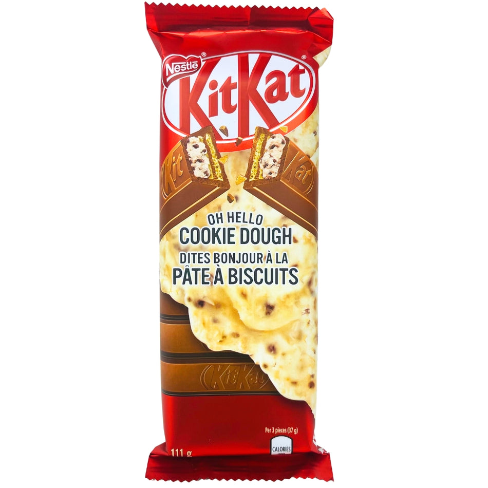 Kit Kat Tablet Cookie Dough - 111g, kit kat, kit kat chocolate, kit kat chocolate bar, canada chocolate, canada candy, cookie dough, cookie dough chocolate, canadian chocolate 