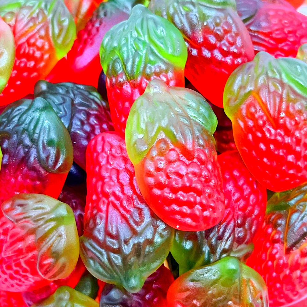 Koala Strawberries Gummies - 1kg, gummie candy, gummy candy, fun gummies, soft gummies, fruity gummies, soft gummy, strawberry candy, strawberry gummy, bulk candy, bulk gummies