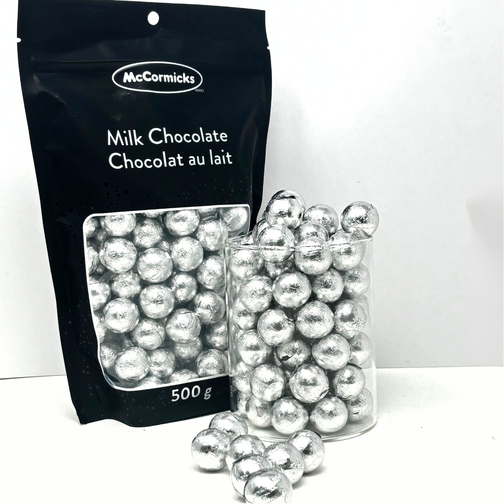 McCormicks Silver Chocolate Balls - 500g