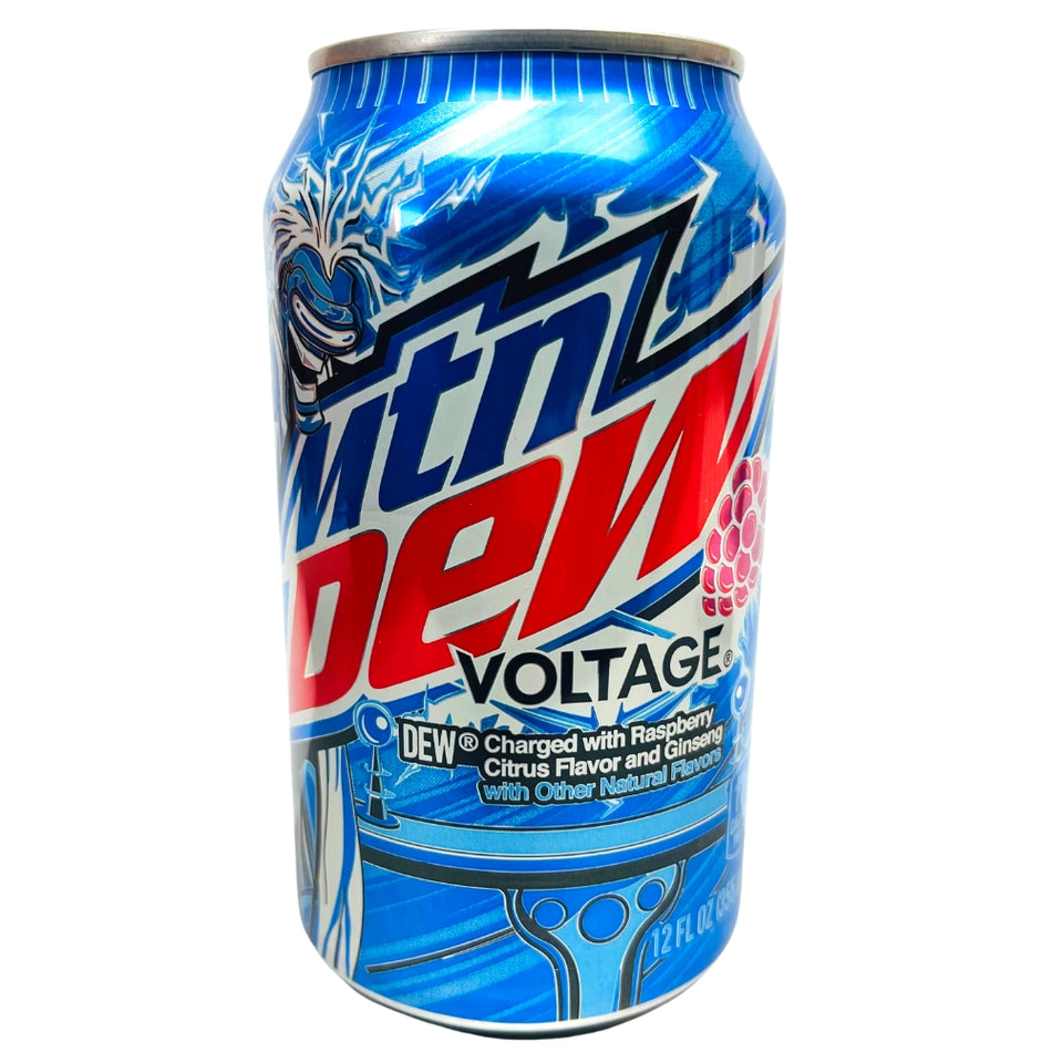 Mountain Dew Voltage - 12oz.-mountain dew energy drink-mountain dew