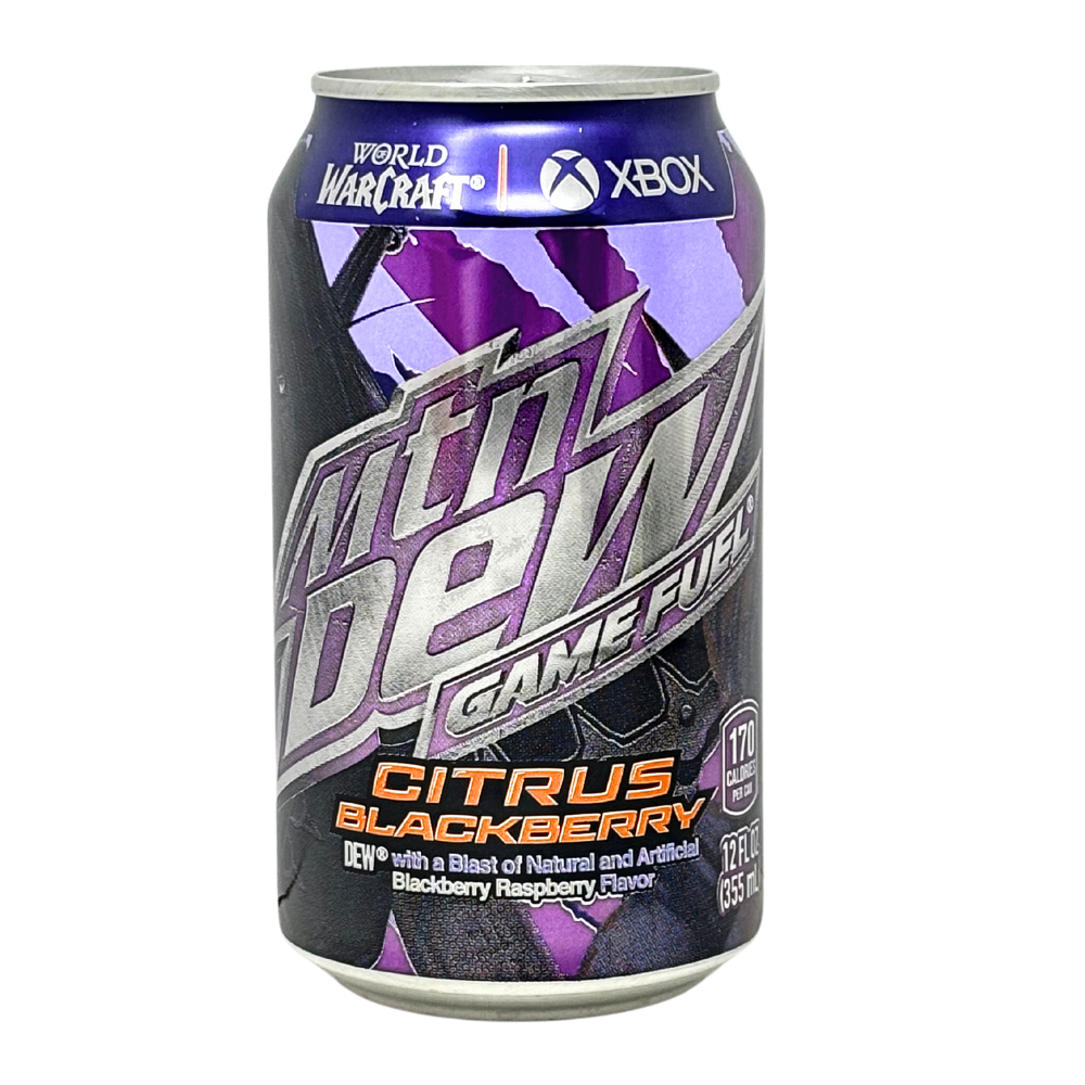 Mountain Dew Citrus Blackberry Game Fuel - 355mL