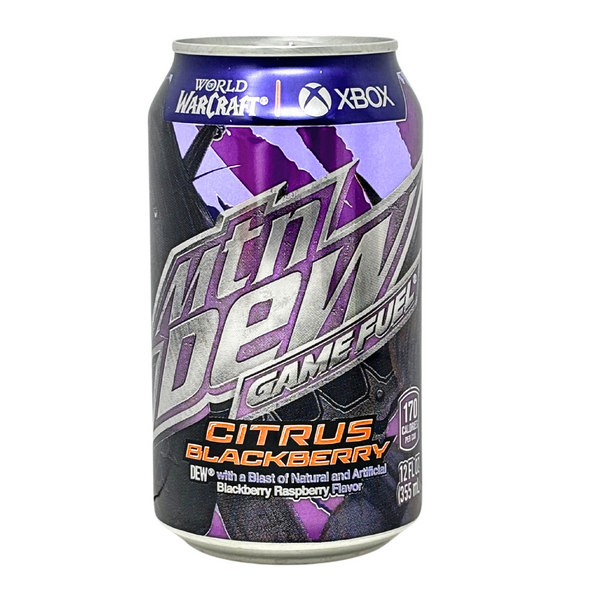 Mountain Dew Citrus Blackberry Game Fuel - 355mL | Candy Funhouse