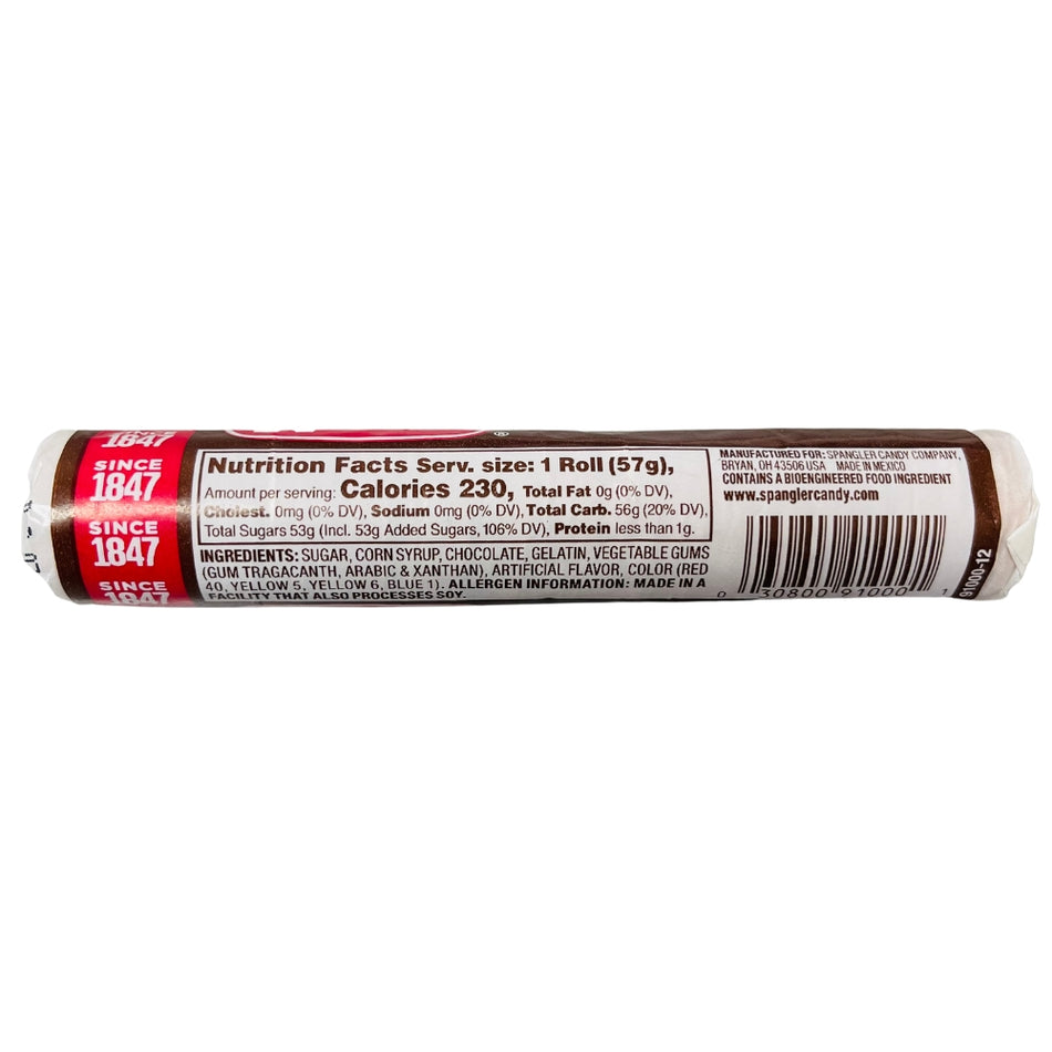 NECCO Wafers- Chocolate - 57g Nutrition Facts Ingredients