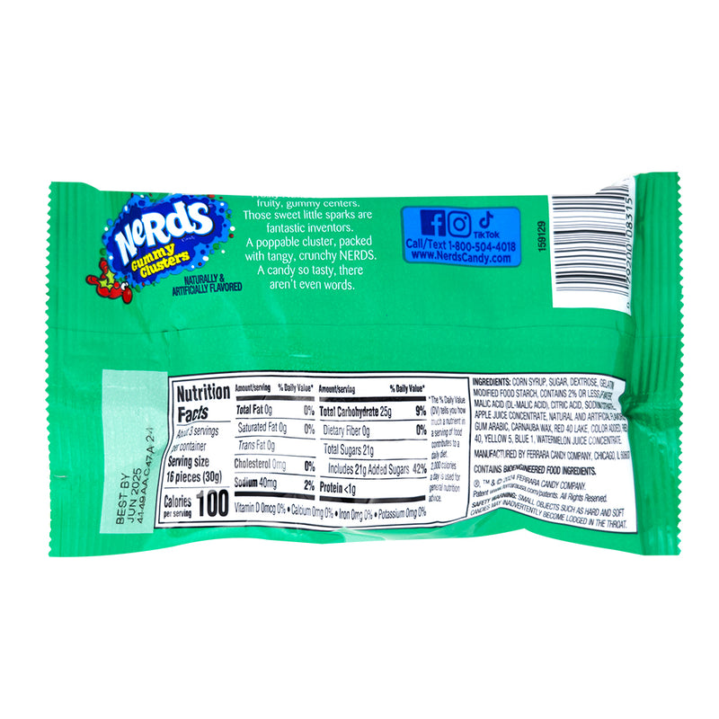 Nerds Frosty Holiday Clusters - 3oz
