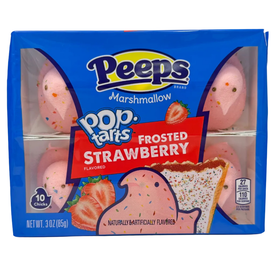 Peeps Chicks Frosted Strawberry Pop-Tarts 10ct - 3oz