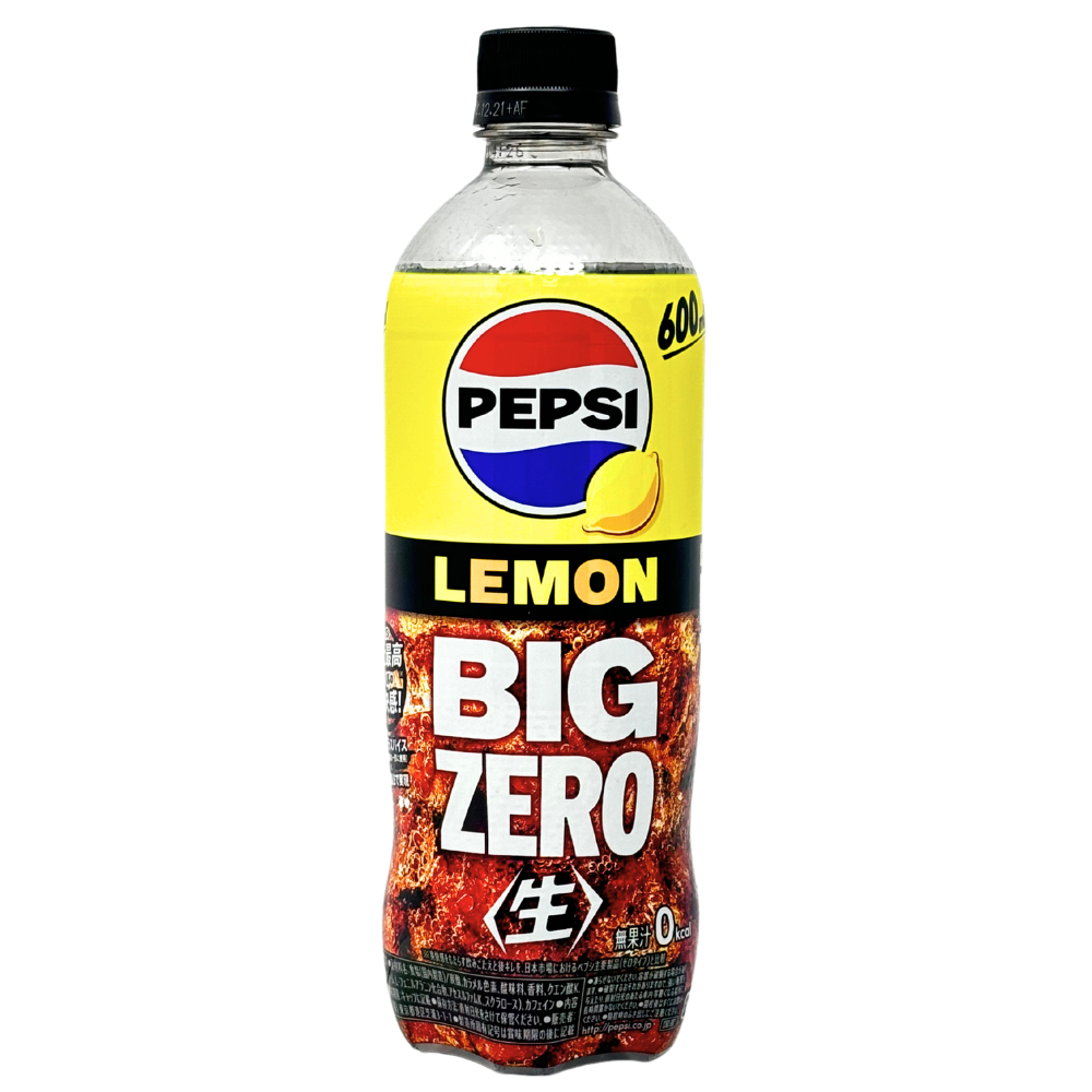 Pepsi Max Lemon Big Zero - 600mL