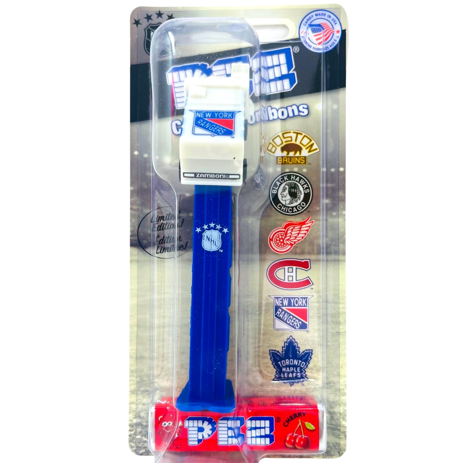 Pez NHL Zamboni New York Rangers - PEZ Dispenser - PEZ Candy