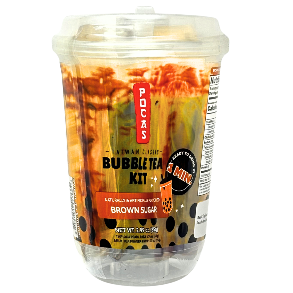 Pocas Popping Boba Kit Brown Sugar Single Cup - 2.99oz