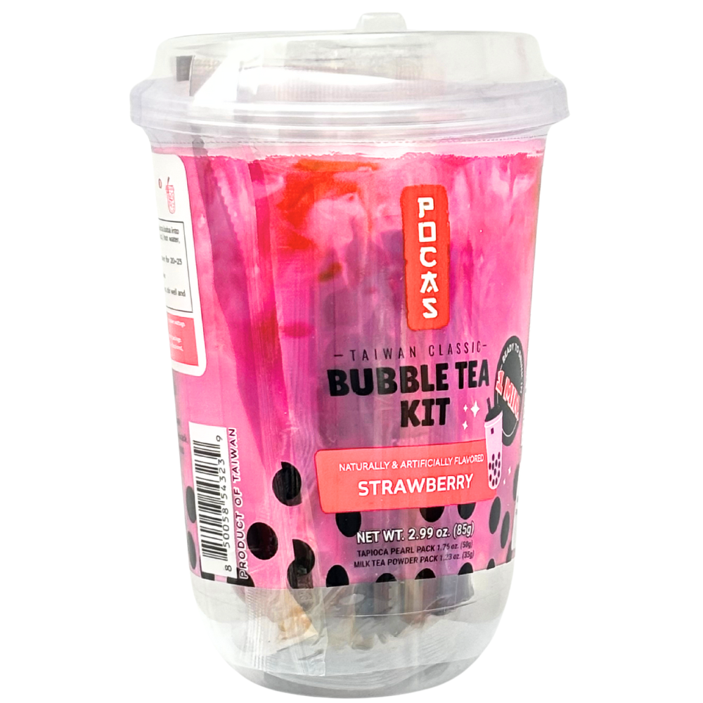 Pocas Popping Boba Kit Strawberry Single Cup - 2.99oz