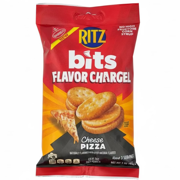 Ritz Bits Pizza Flavor Charged Cracker Sandwiches | Candy Funhouse
