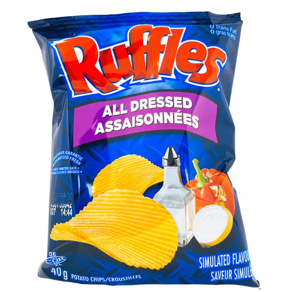 Ruffles All Dressed Chips - 40g | Candy Funhouse Ruffles All Dressed Chips - 40g | Candy Funhouse