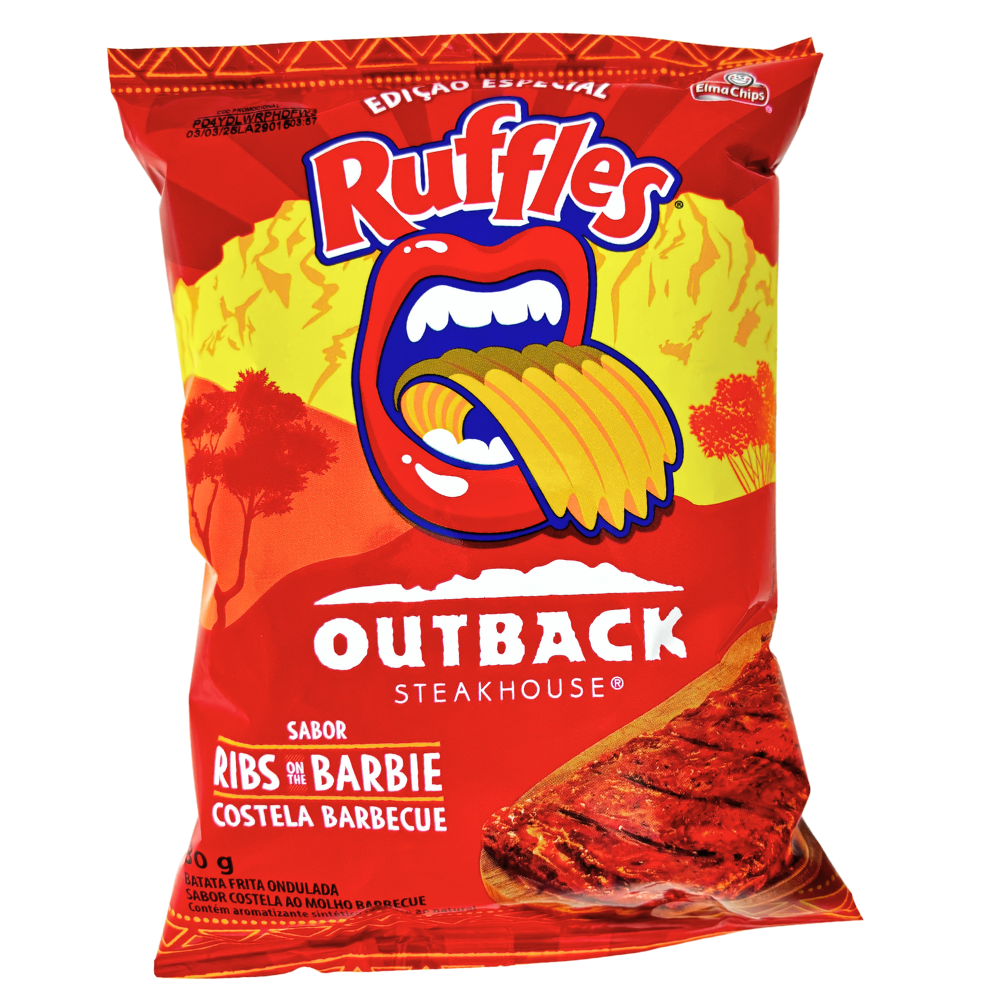 Brzil Ruffles Ruffles Outback (Brazil) - 30g | Candy Funhouse – Candy Funhouse US