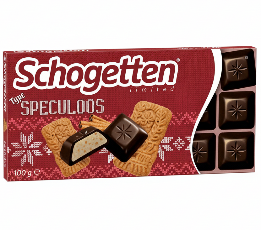 Schogetten Speculoos Dark Chocolate (Germany) - 100g