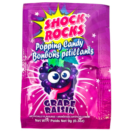 Shock Rocks Grape Popping Candy - 9g