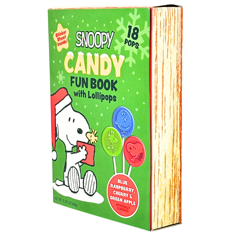 Snoopy Candy Fun Book with Lollipops - 90g