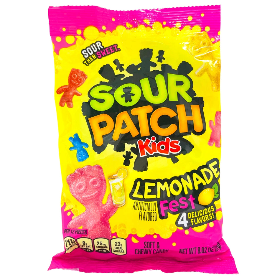Sour Patch Kids Lemonade Fest Candy - 8oz