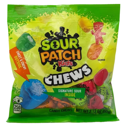 Sour Patch Kids Chews Assorted - 2.12oz