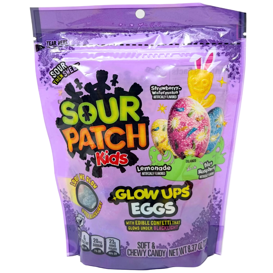Sour Patch Kids Glowups Easter Eggs - 8.37oz