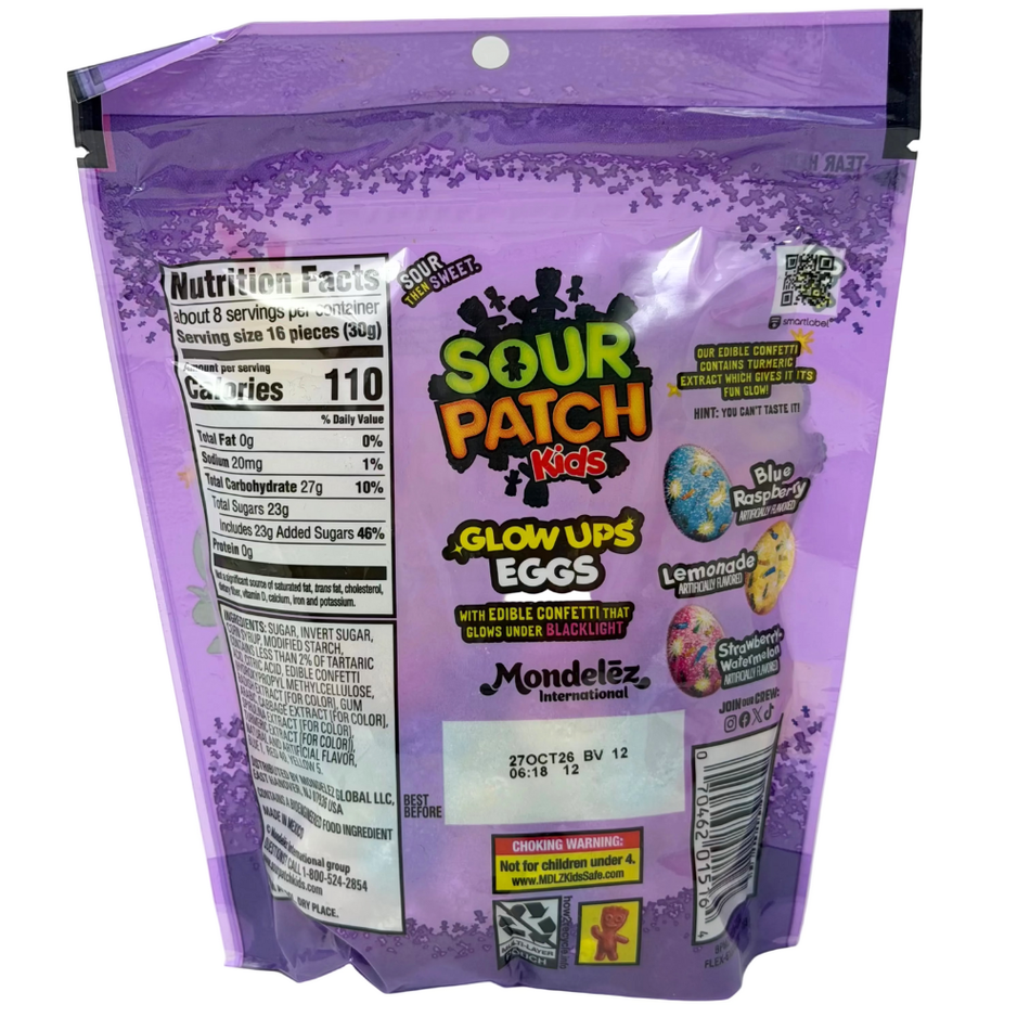 Sour Patch Kids Glowups Easter Eggs - 8.37oz