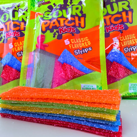 Sour Patch Kids Strips - 3.5oz Strips in Front