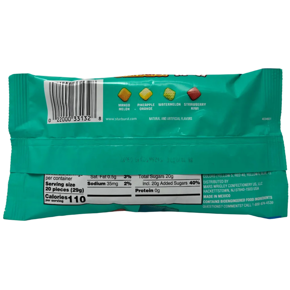 Starburst Minis Tropical Sunset King Size - 3.5oz Flavors